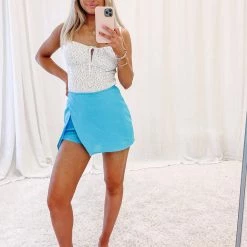 Indie Collection Blue Mini Skirt USA Collection