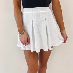 Indie Collection Clothes Pleated Tennis Skirt