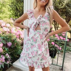 Indie Collection New Arrivals Kimberly Floral Dress