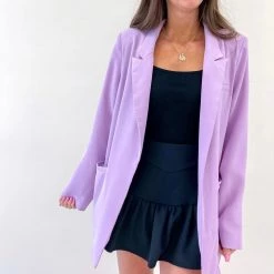 Indie Collection Lavender Blazer