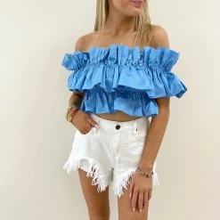 Indie Collection Remington Ruffle Top