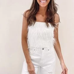 Indie Collection Dede Feather Top