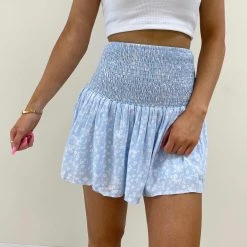 Indie Collection Smocked Ditsy Skirt