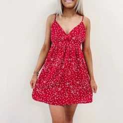 Indie Collection USA Collection Star Print Dress