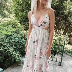 Indie Mae Floral Maxi Dress
