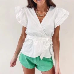 Indie Collection Melissa Ruffle Top