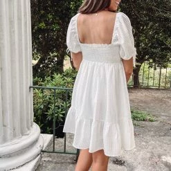 Indie Collection Janie Dress - White New Arrivals