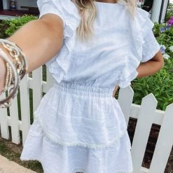 Indie Collection New Arrivals London Ruffle Dress