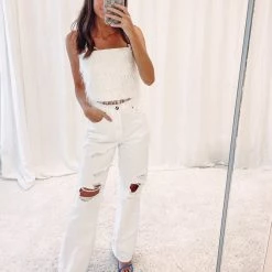 Indie Collection Dede Feather Top