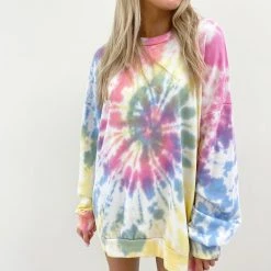 Indie Mae Tie Dye Pullover