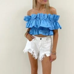 Indie Collection Remington Ruffle Top