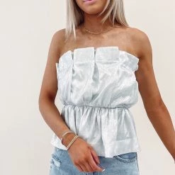 Indie Collection Kristen Top - Crushed Ice USA Collection