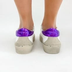 Indie Collection New Arrivals Fuchsia Platform Sneakers