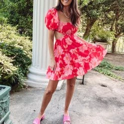 Indie Collection Bahama Cut Out Dress