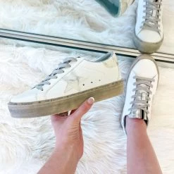 Indie Collection White Platform Sneakers