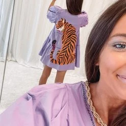 Indie Collection Sequin Tiger Back Dress - Queen Of Sparkles New Arrivals