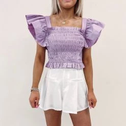 Indie Collection Taylor Pleated Shorts