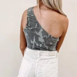 Indie Collection Cami Camo Bodysuit