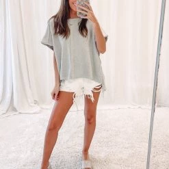 Indie Collection New Arrivals Anna Oversized Vest Pullover