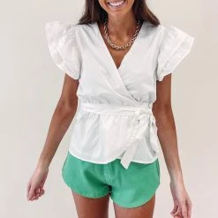 Indie Collection Melissa Ruffle Top