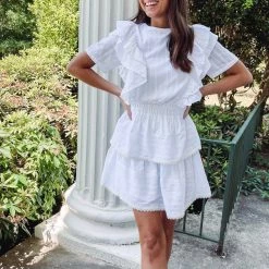 Indie Collection New Arrivals London Ruffle Dress