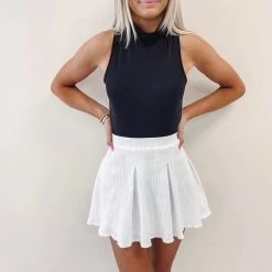 Indie Collection Clothes Pleated Tennis Skirt