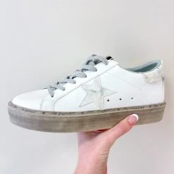 Indie Collection White Platform Sneakers
