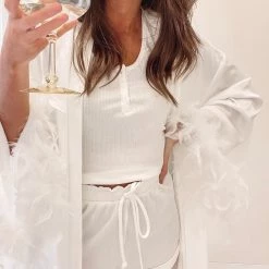 Indie Collection Feather Robe New Arrivals