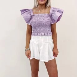 Indie Collection Taylor Pleated Shorts