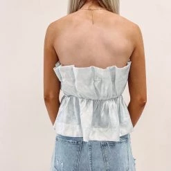 Indie Collection Kristen Top - Crushed Ice USA Collection