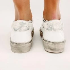 Indie Collection White Platform Sneakers
