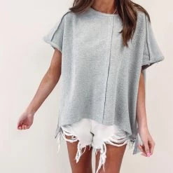 Indie Collection New Arrivals Anna Oversized Vest Pullover