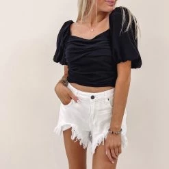 Indie Collection New Arrivals Candace Top - Black