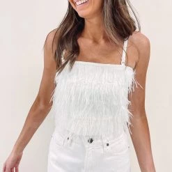 Indie Collection Dede Feather Top