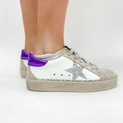 Indie Collection New Arrivals Fuchsia Platform Sneakers