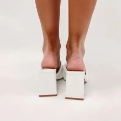 Indie Collection White Knotted Heel