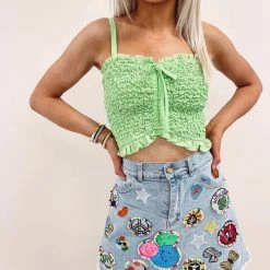 Indie Collection New Arrivals Casey Crop Top