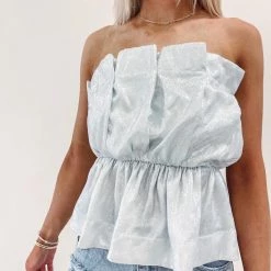 Indie Collection Kristen Top - Crushed Ice USA Collection