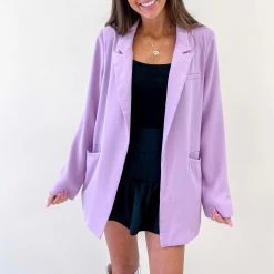 Indie Collection Lavender Blazer