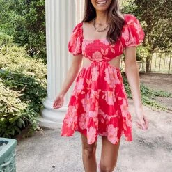 Indie Collection Bahama Cut Out Dress