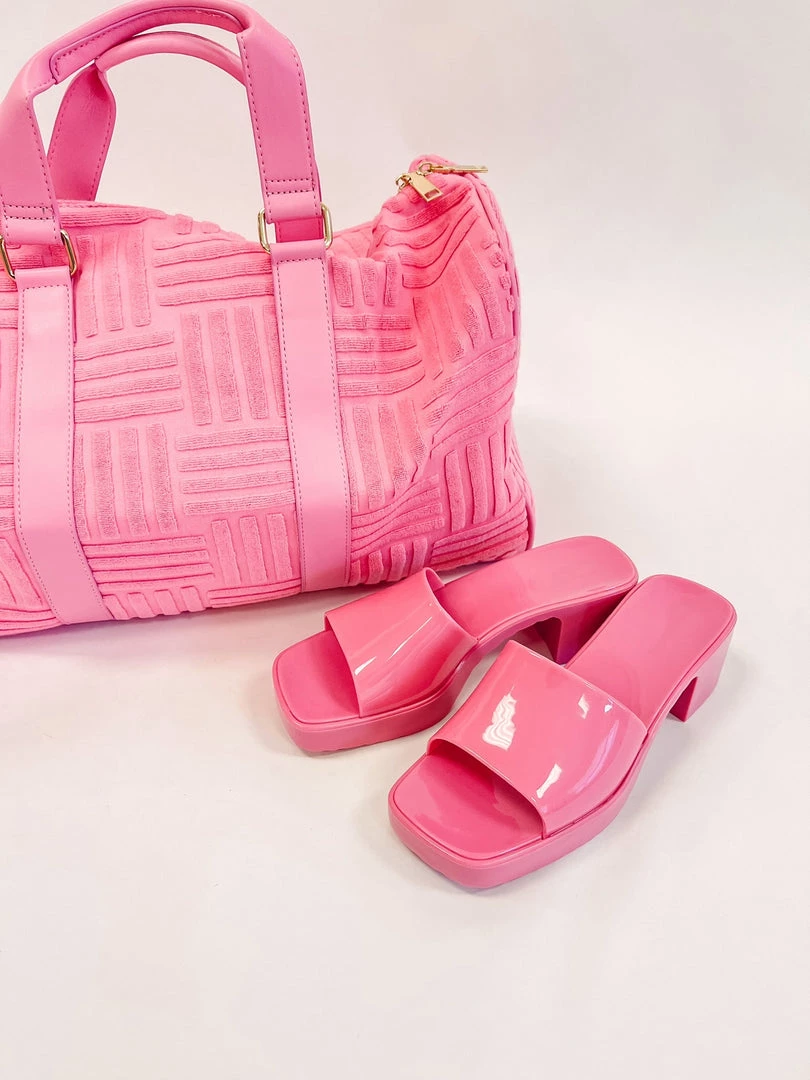 Indie Collection New Arrivals Polly Slide - Hot Pink 2 Indie Collection New Arrivals Polly Slide - Hot Pink