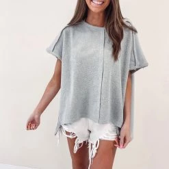 Indie Collection New Arrivals Anna Oversized Vest Pullover