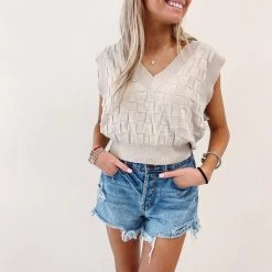 Indie Collection Hallie Sweater Vest Tops