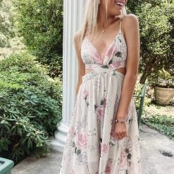 Indie Mae Floral Maxi Dress