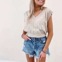 Indie Collection Hallie Sweater Vest Tops