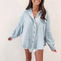 Indie Collection Sharon Button Up Vacay Collection
