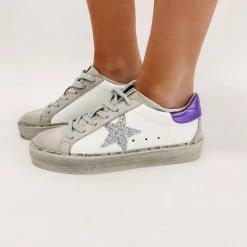 Indie Collection New Arrivals Fuchsia Platform Sneakers