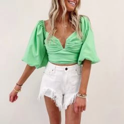 Indie Collection Jordan Lime Top