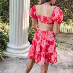 Indie Collection Bahama Cut Out Dress