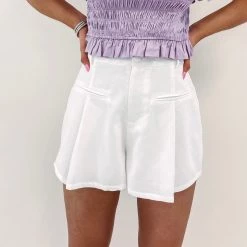 Indie Collection Taylor Pleated Shorts